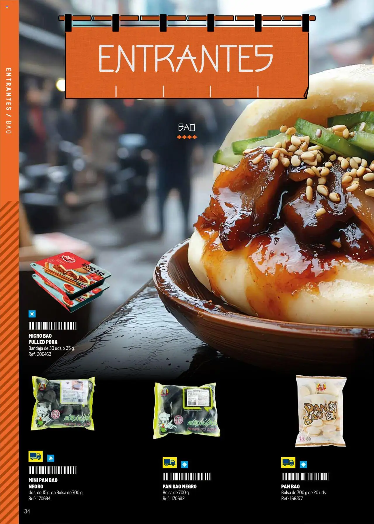 Makro - Cocina fusión asiática Prat │ válido desde el 04.06.2025 | Página: 34 | Productos: Pan, Bolsa, Bandeja
