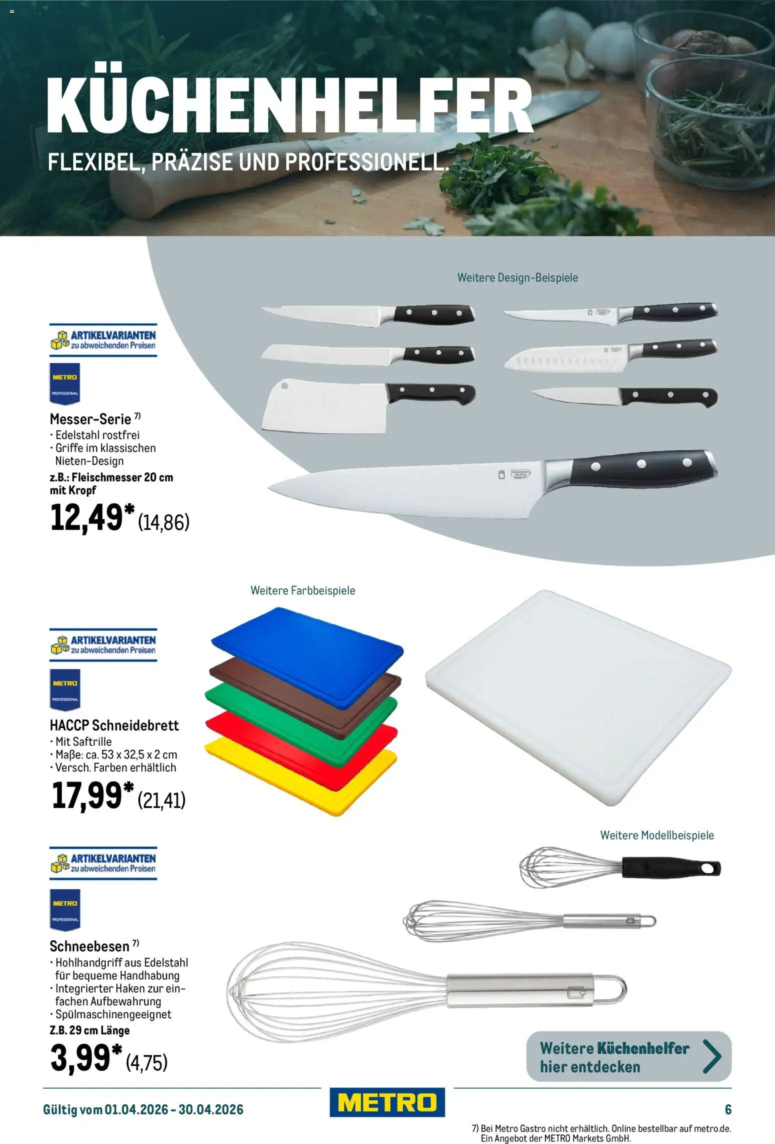 Metro Professional Non-Food Flyer – gültig ab 01.04.2026 | Seite: 6