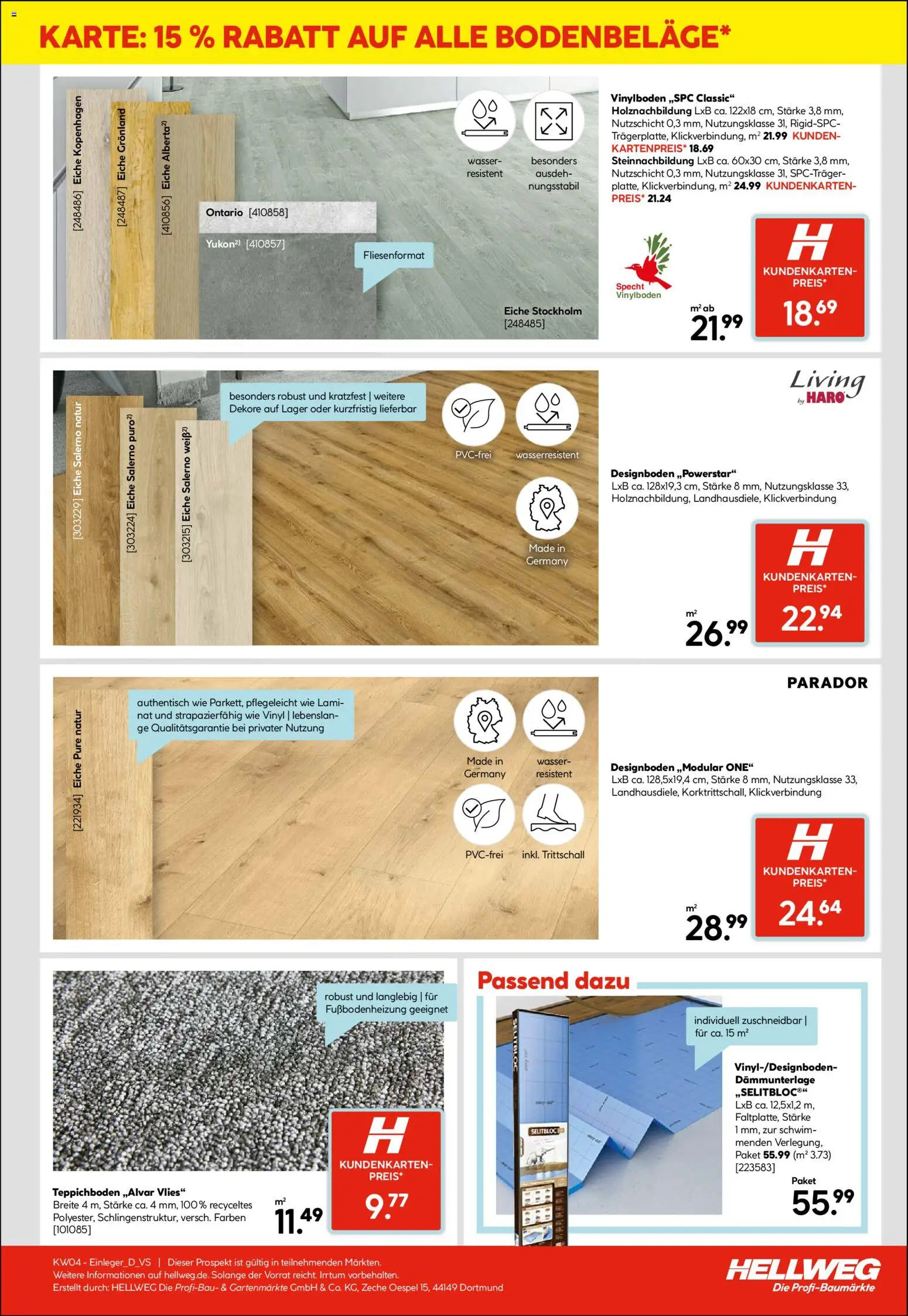 Hellweg Prospekt – gültig ab 19.01.2026 | Seite: 9 | Produkte: Wasser