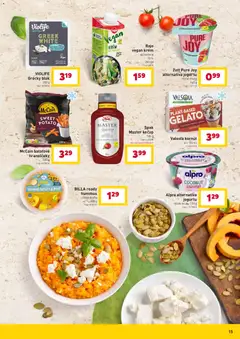 Billa leták platný od 07.04.2026 | Strana: 15 | Produkty: Kečup, Krém, Batáty, Alpro