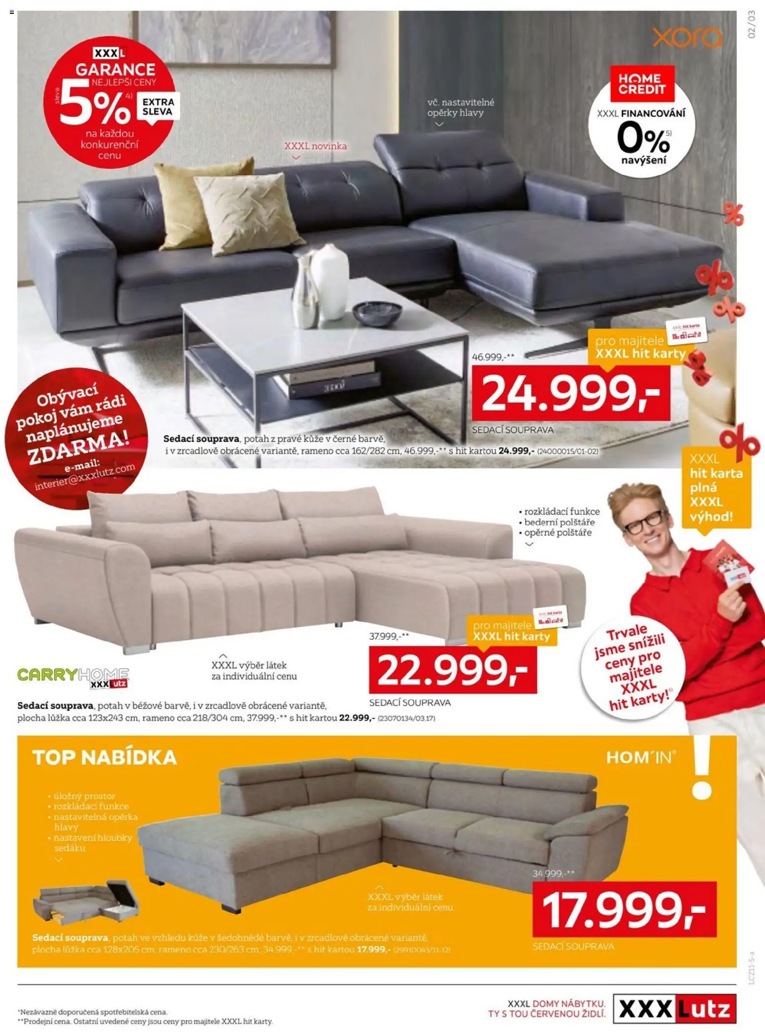XXXLutz leták od 03.11.2025 | Strana: 3 | Produkty: Polštáře, Sedací souprava, Karty