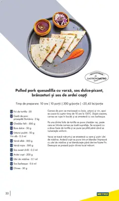 Ofertele Metro valabile de la 10.11.2025 | Pagină: 33 | Produse: Varză, Cuptor, Ulei, Vin