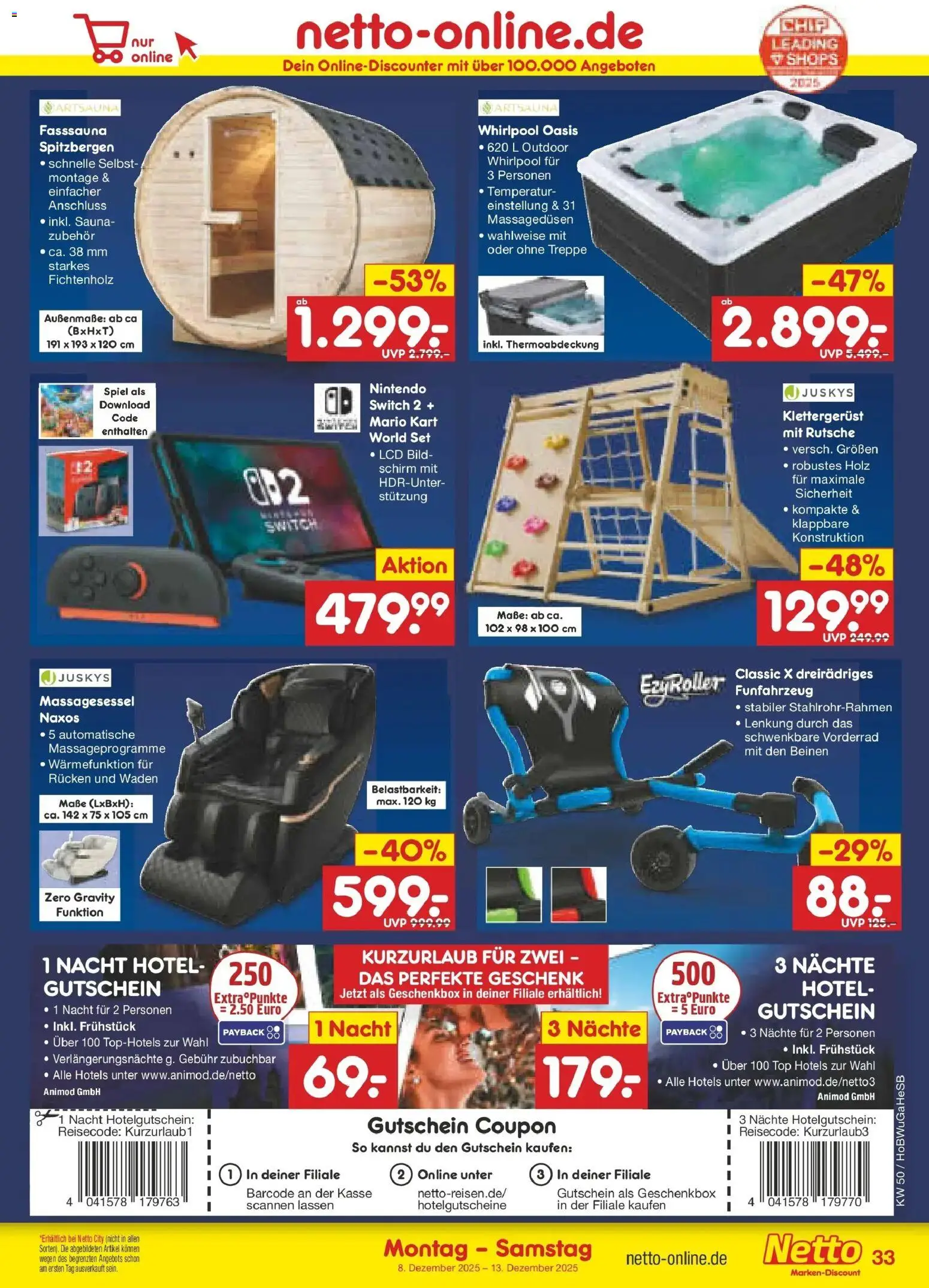 Netto Marken-Discount - Netto: Wochenangebote – gültig ab 07.12.2025 | Seite: 41 | Produkte: Top, Spiel