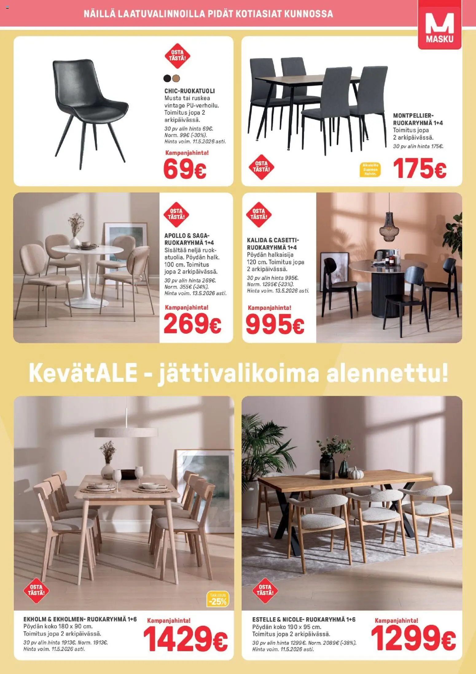 Masku tarjoukset – voimassa 28.04.2026 alkaen | Sivu: 23 | Tuotteet: Ruokaryhmä