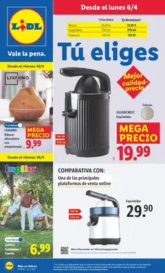 Vista previa Lidl folleto de bazar válido desde el 06.04.2026