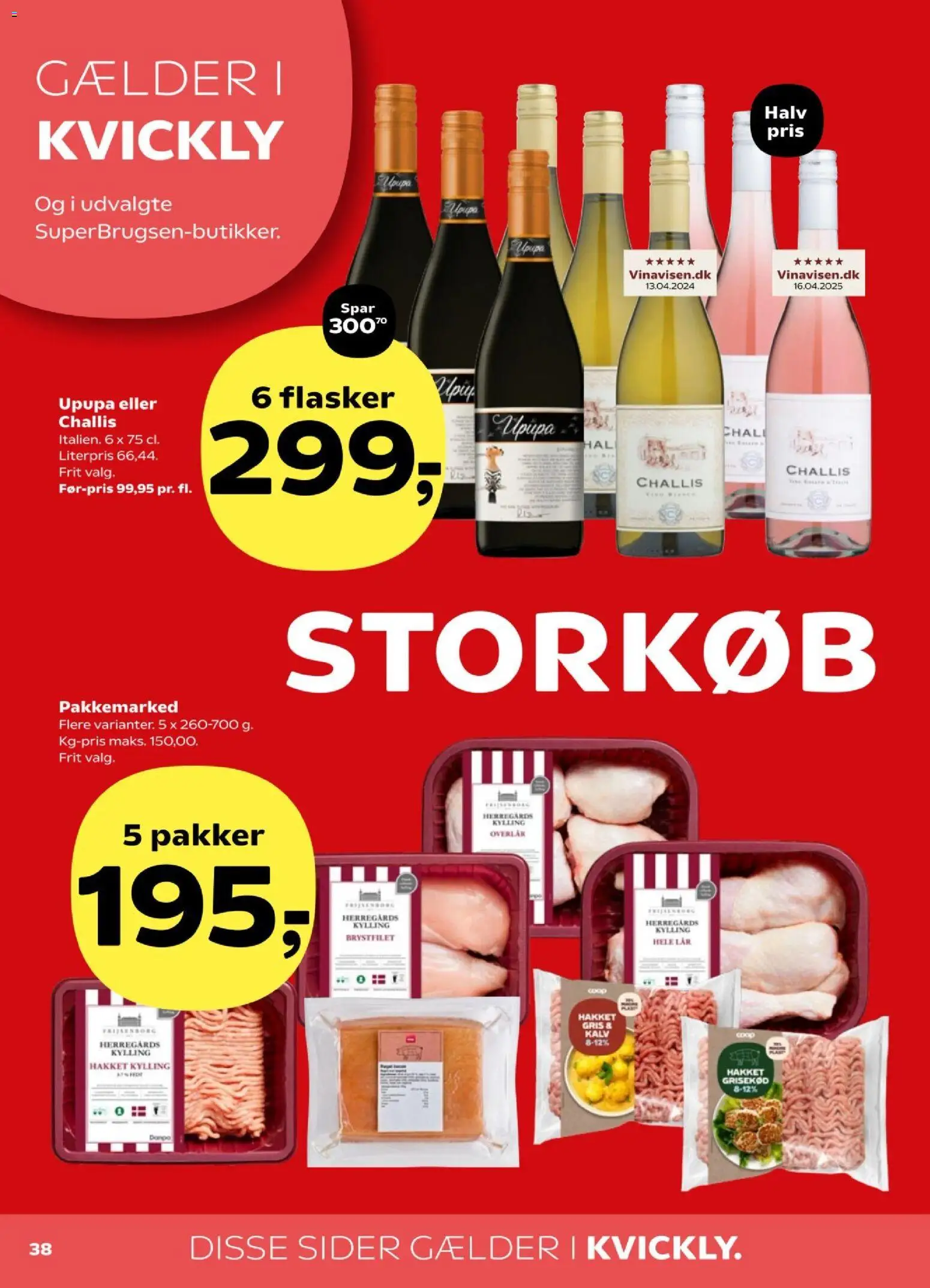 Kvickly tilbudsavis – gyldig fra 06.02.2026 | Side: 38