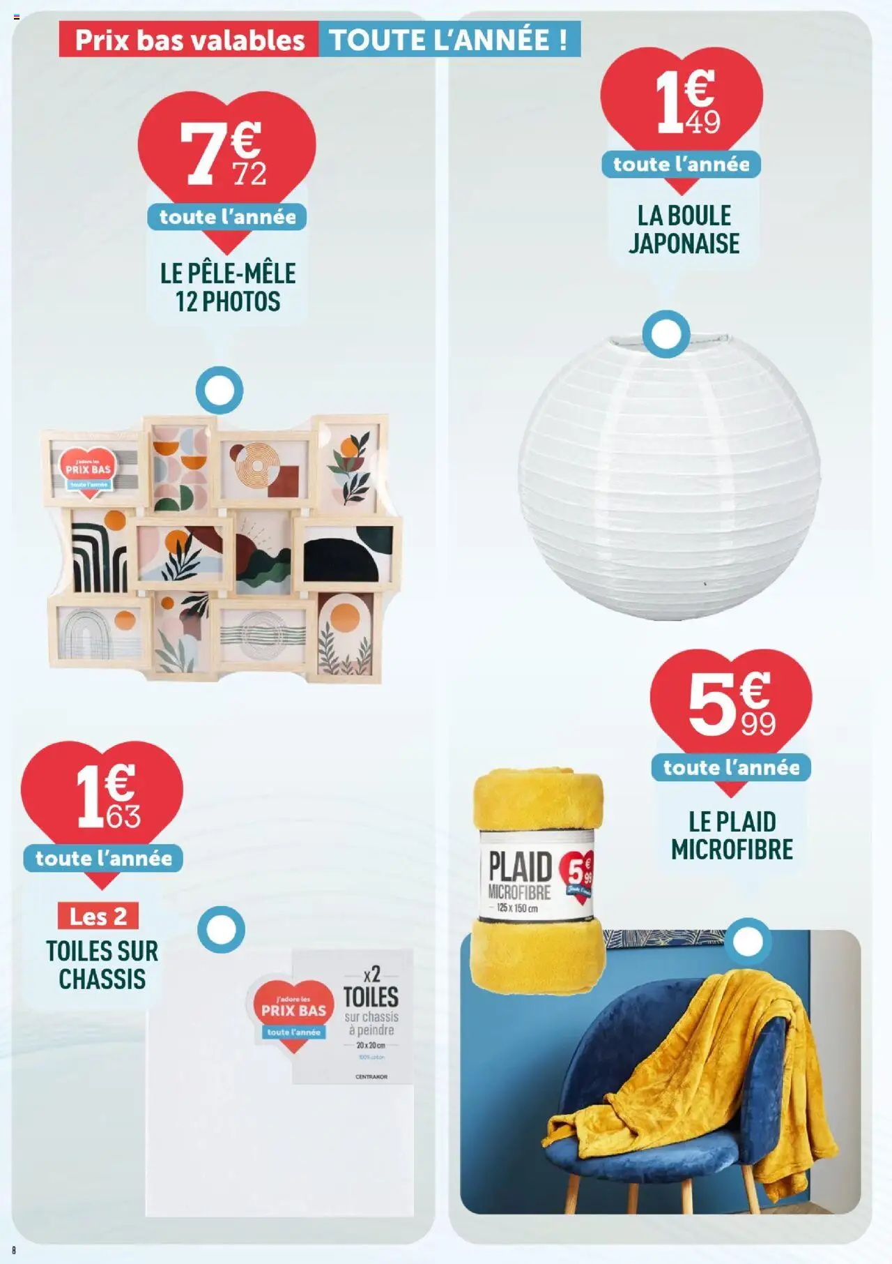 {H1} | Page: 8 | Produits: Coton