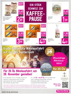 Sutterlüty Flugblatt ab 13.11.2025 gültig | Seite: 5 | Produkte: Kaffee, Schokolade