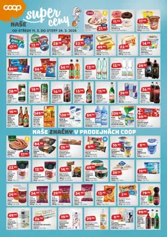 Náhled letáku Coop leták - Jihočeský region od 11.03.2026 | Strana: 2 | Produkty: Sirup, Studentská pečeť, Pilsner Urquell, Šampon