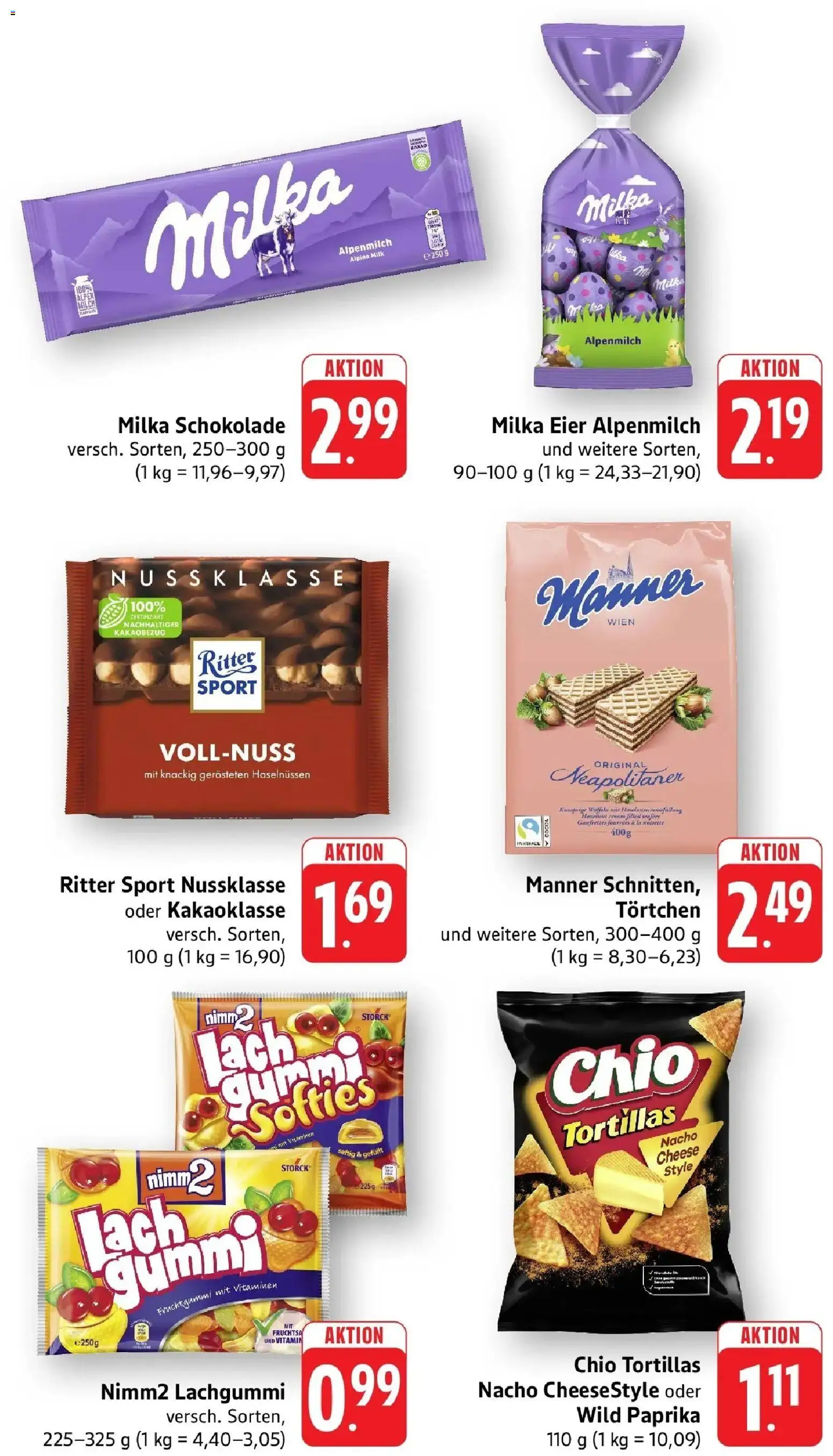 Angebote – gültig ab 16.03.2026 | Seite: 6 | Produkte: Schokolade, Ritter sport, Paprika, Chips