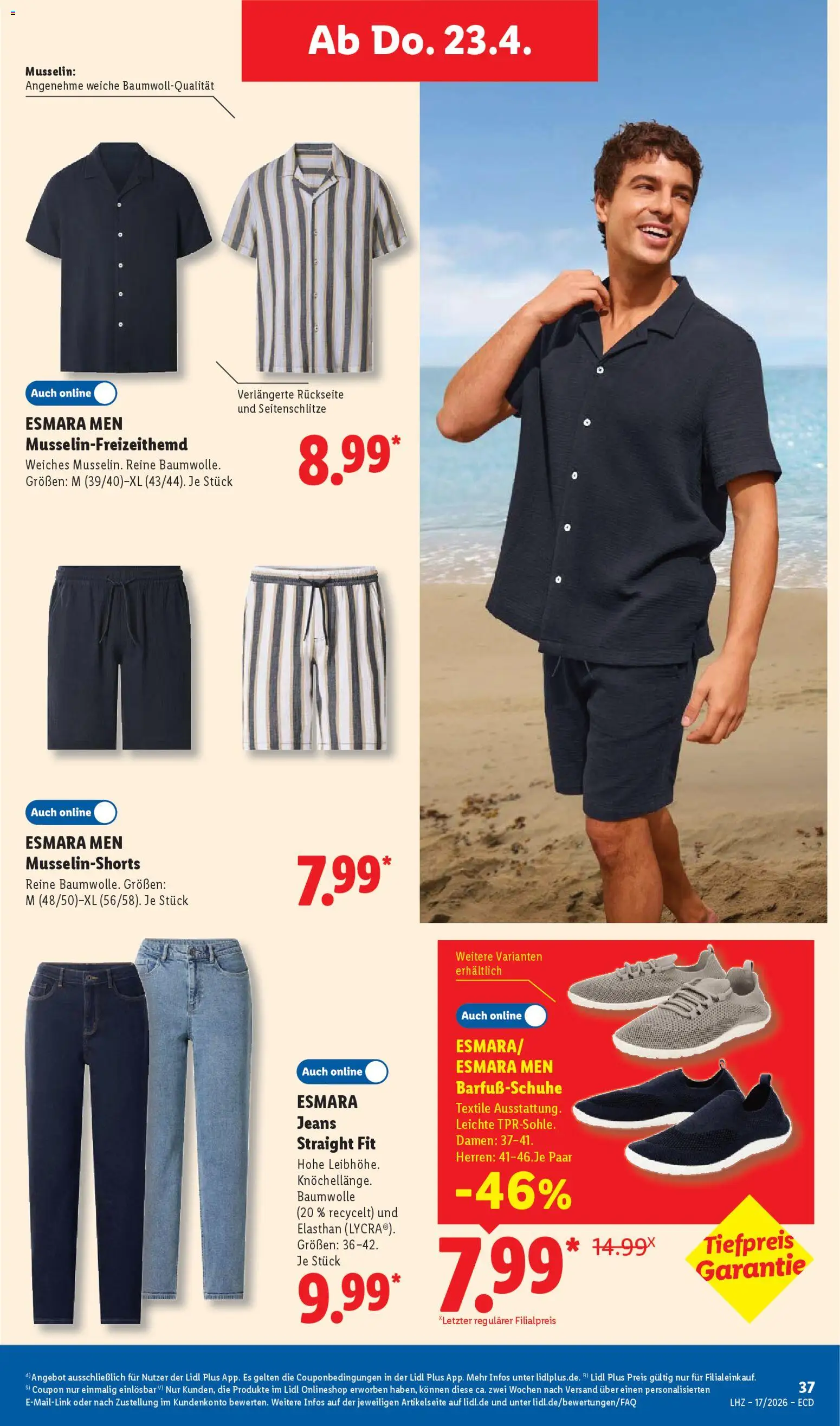 Lidl Prospekt – gültig ab 20.04.2026 | Seite: 55 | Produkte: Jeans