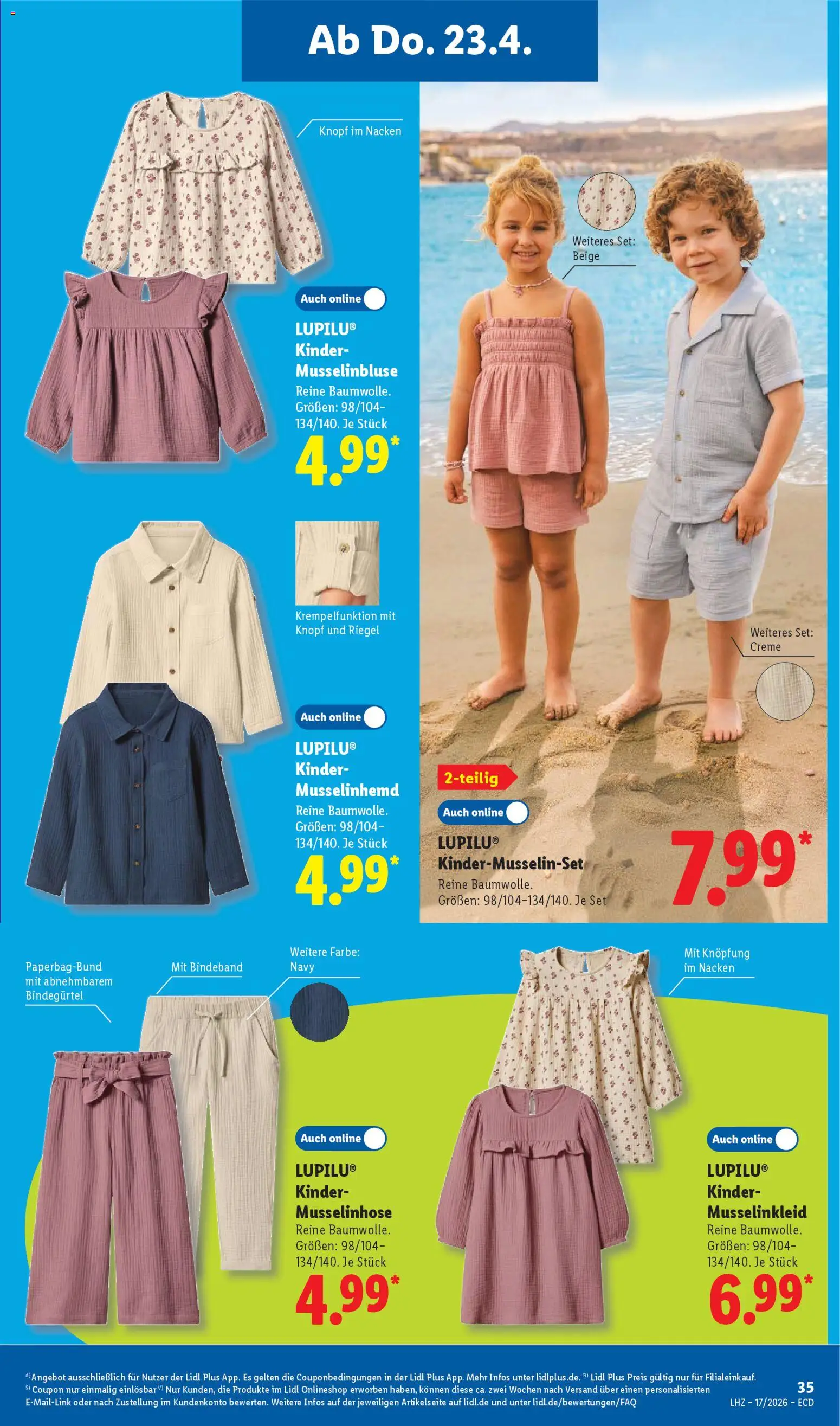 Lidl Prospekt – gültig ab 20.04.2026 | Seite: 55 | Produkte: Jeans