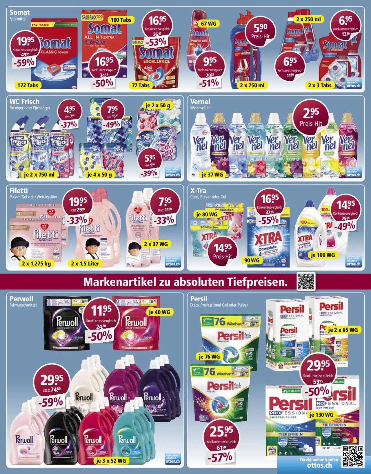 Otto's Aktionen Marken Spezial ab 18.06.2025 | Seite: 11 | Produkte: Pulver, Weichspüler