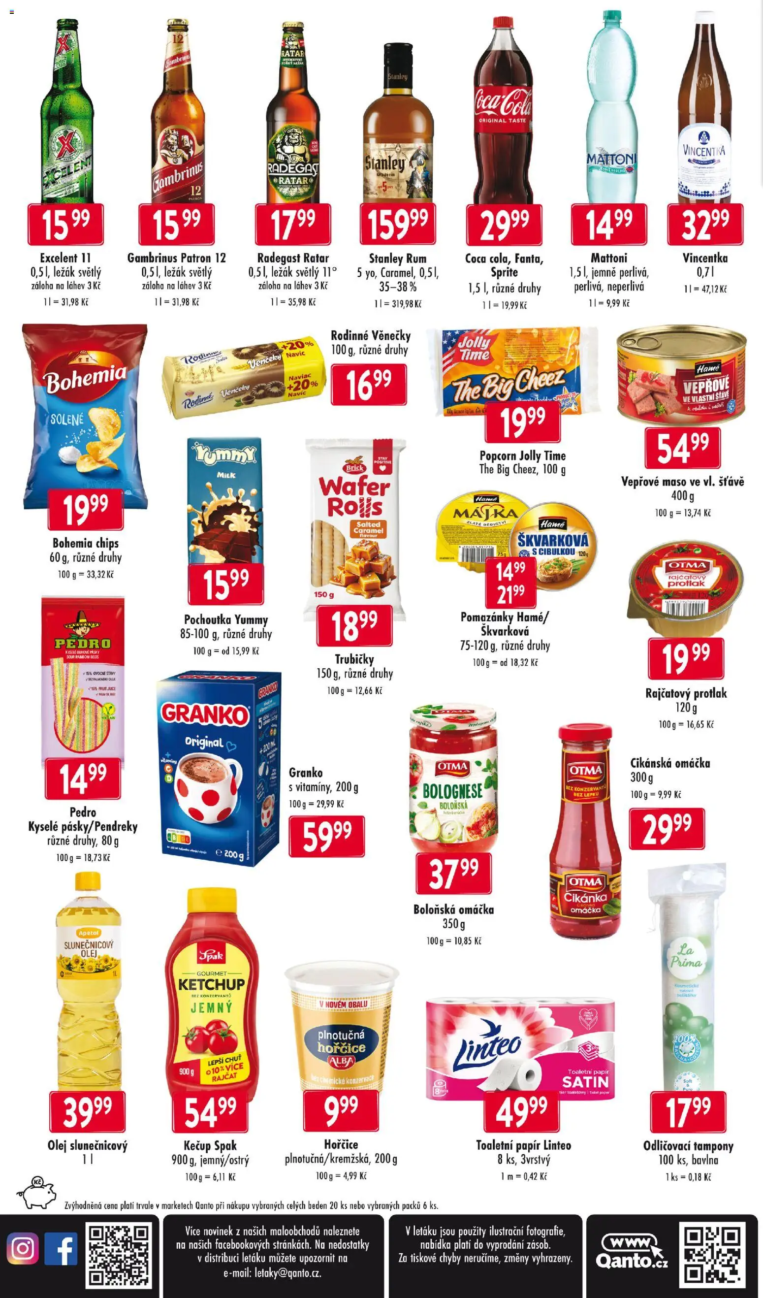 Astur & Qanto leták od 29.01.2026 | Strana: 4 | Produkty: Polštářky, Pomazánky, Olej, Láhev