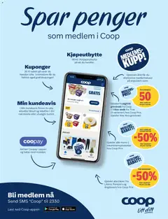 Forhåndsvisning av Coop Prix kundeavis gyldig fra 09.02.2026 | Side: 15 | Produkter: Melk, Електровелосипед, Yoghurt, Суміш дитяча