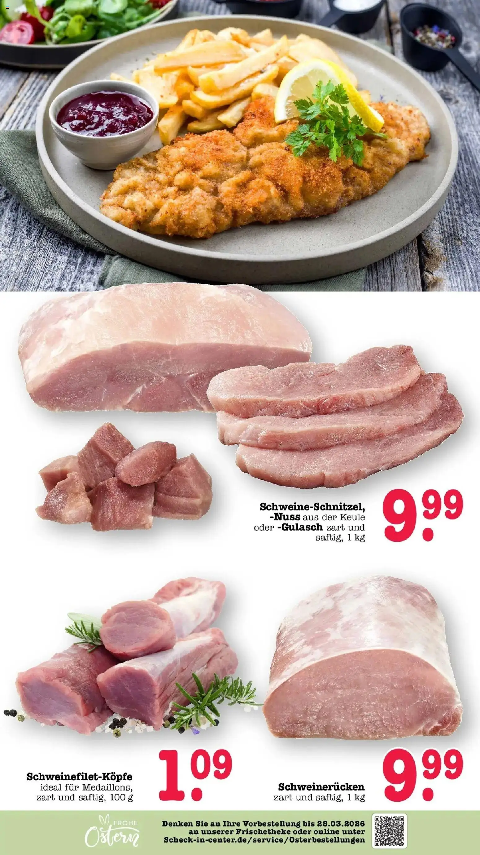 Edeka prospekt Offenbach	 – gültig ab 15.03.2026 | Seite: 2 | Produkte: Gulasch, Schweinerucken