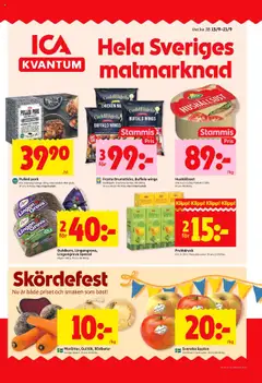 ICA Kvantum - Lidingö - Förhandsvisning av reklamblad från butik ICA Kvantum aktuell från 15.09.2025