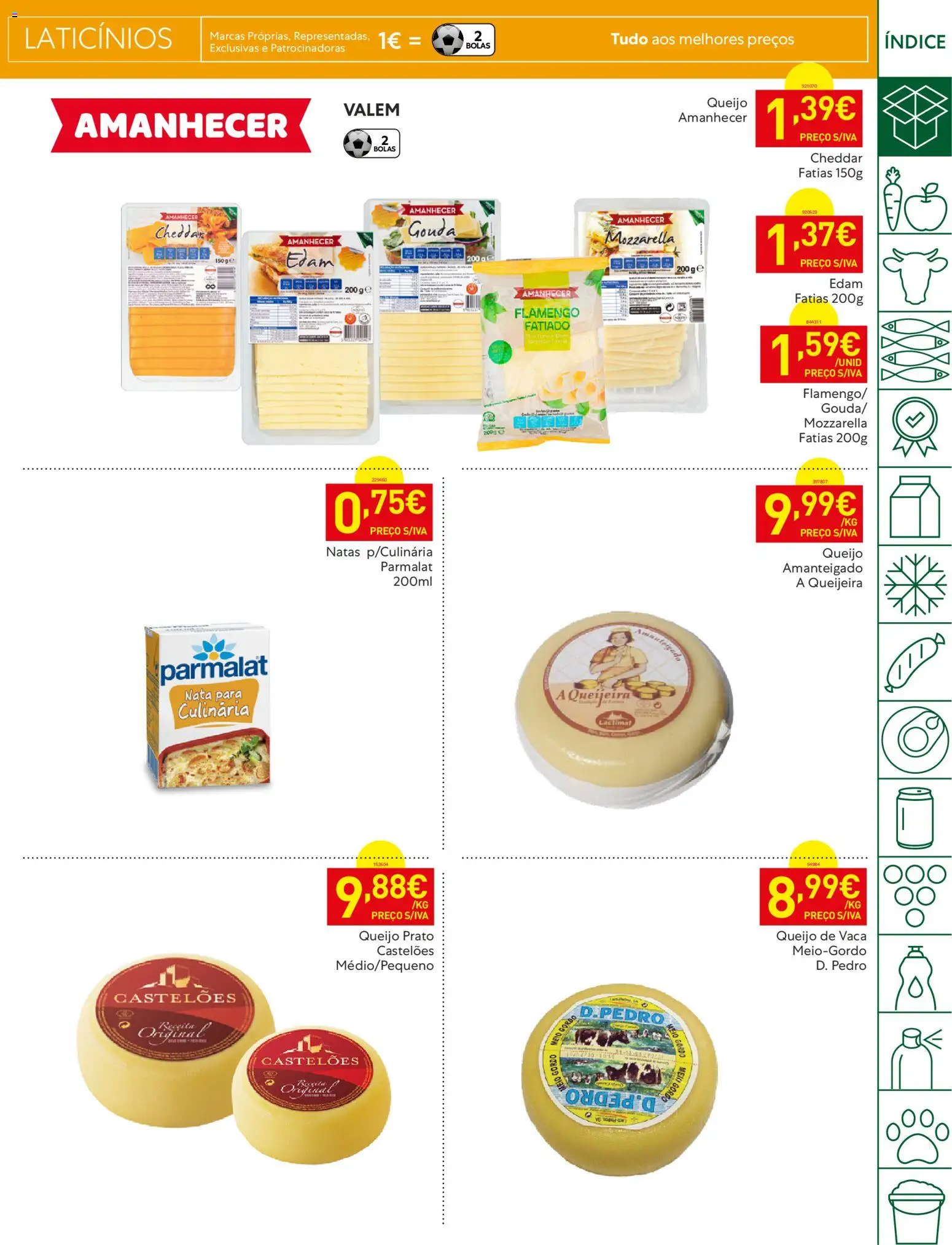 Recheio - Bons Negócios Madeira │ válido de 07.04.2026 | Página: 15 | Produtos: Queijo, Cheddar, Nata, Natas