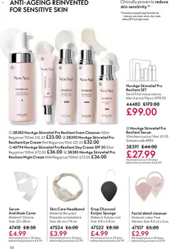 Preview of Oriflame - Offers valid from 04.03.2026 | Page: 114 | Products: Mask, Cream