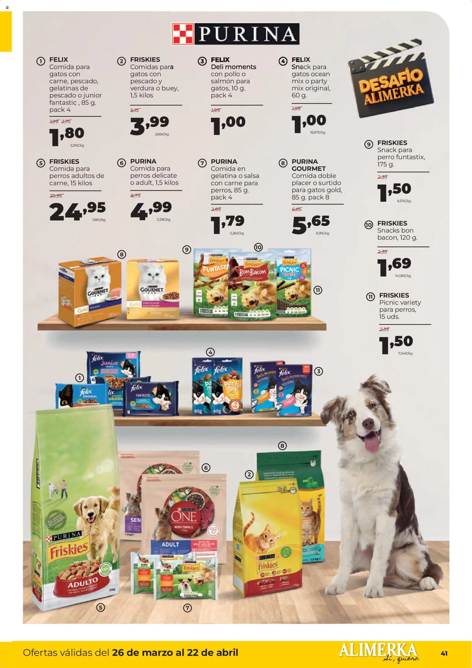 Alimerka Mensual del 26 de marzo al 22 de abril Castilla y León │ válido desde el 26.03.2026 | Página: 43 | Productos: Gelatina, Pescado