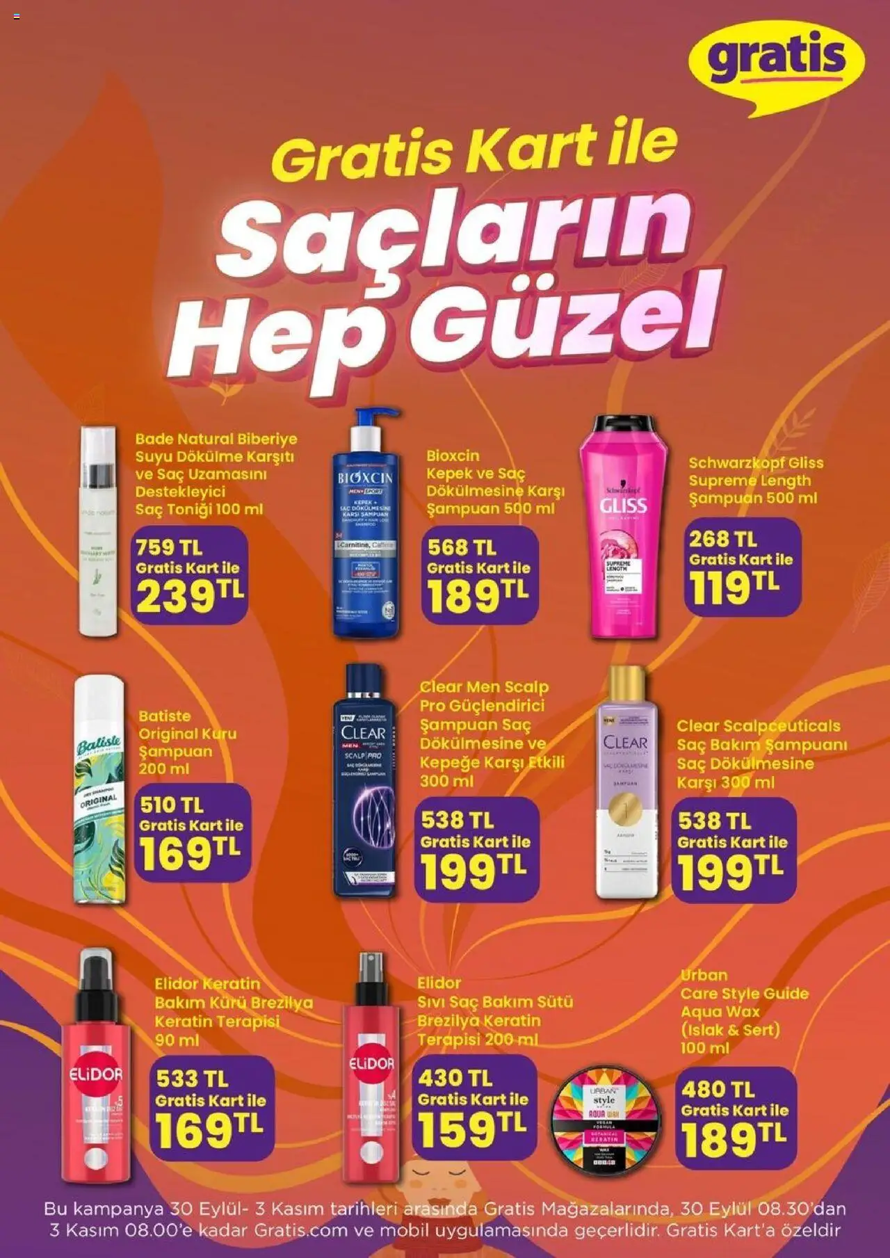 Gratis Katalog - 01.10.2025 tarihinden itibaren geçerlidir | Sayfa: 10 | Ürünler: Şampuan