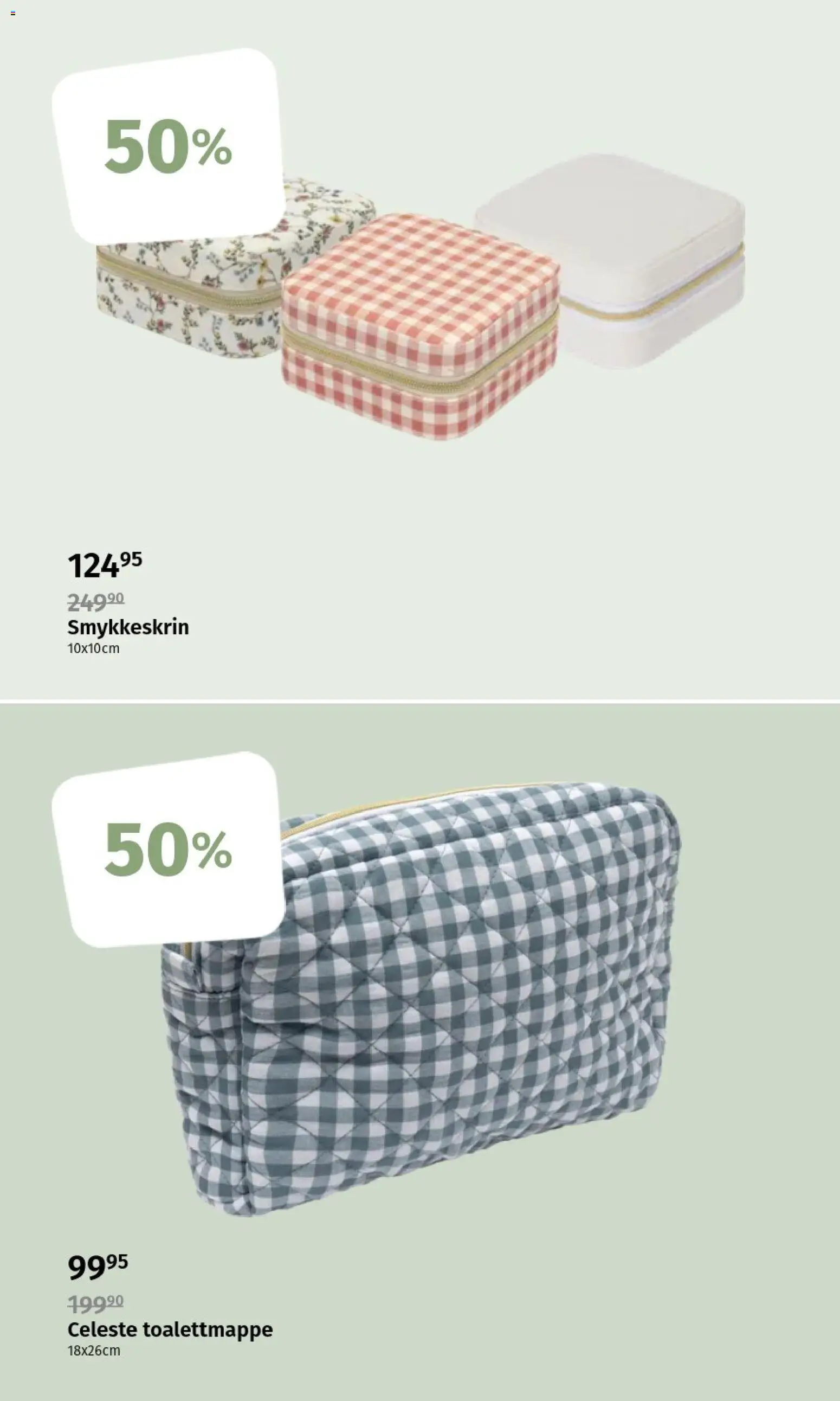 {H1} | Side: 3 | Produkter: Toalettmappe