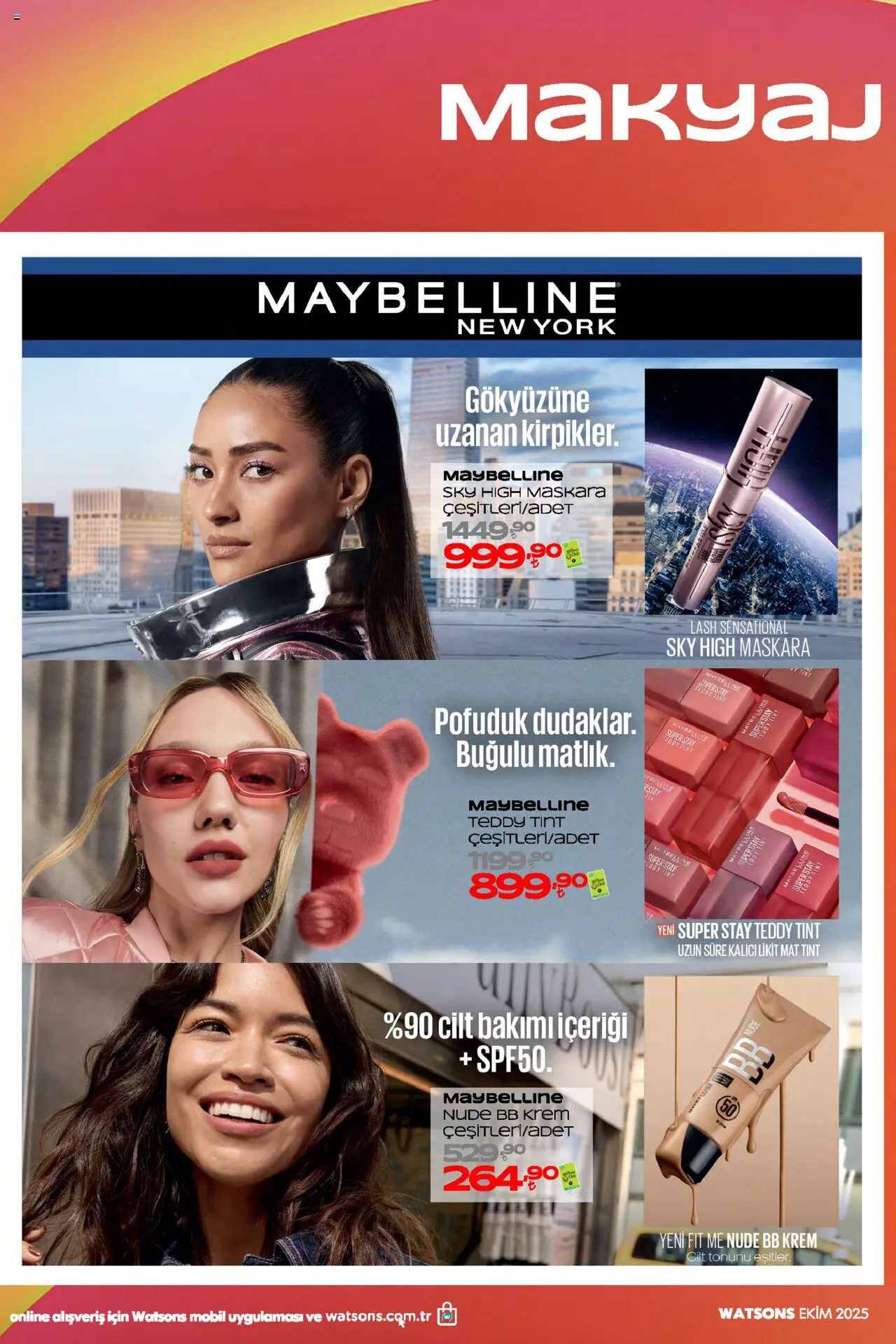 Watsons Katalog - 06.10.2025 tarihinden itibaren geçerlidir | Sayfa: 11 | Ürünler: Krem, BB krem
