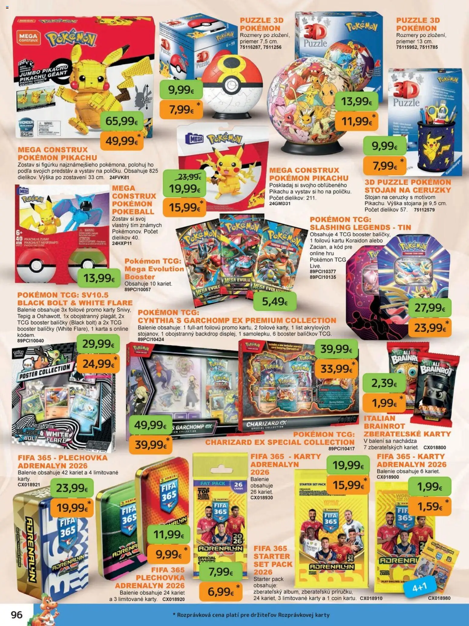 Nové Dráčik akcie – leták je platný od 03.10.2025 | Strana: 108 | Produkty: Puzzle