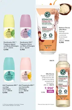 Anteprima del volantino Yves Rocher catalogo Haircare valido a partire dal 02.04.2026 | Pagina: 46 | Prodotti: Antitraspirante, Olio, Agrumi, Menta