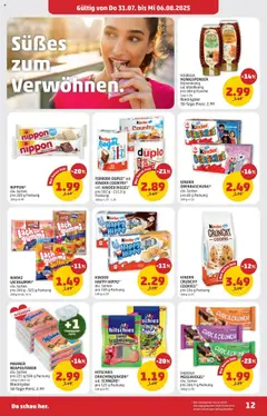 Penny Markt Flugblatt gültig ab 31.07.2025 | Seite: 12 | Produkte: Joghurt, Schokolade
