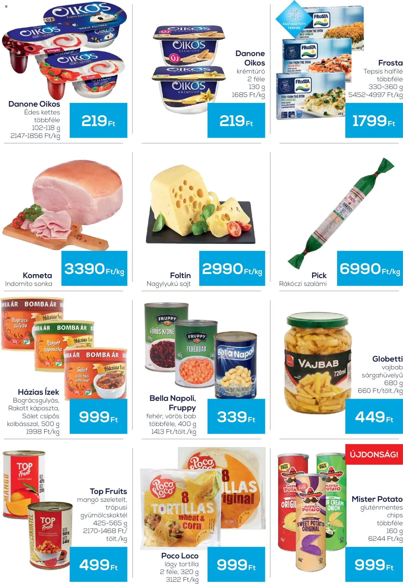 G'Roby akciós ujság - amely érvényes a következő dátumtól: 05.03.2026 | Oldal: 2 | Termékek: Chips, Rákóczi szalámi, Bogrács, Sajt