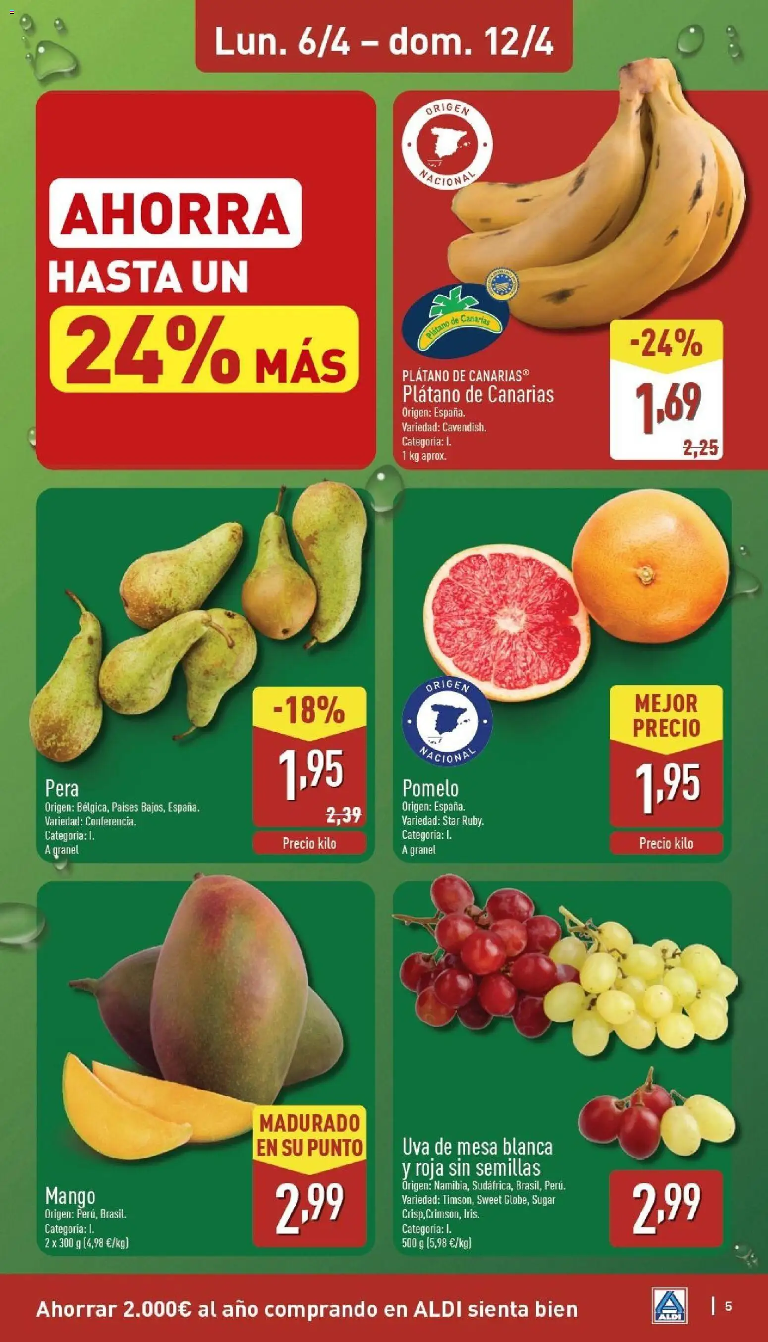 Aldi folleto Baleares │ válido desde el 06.04.2026 | Página: 5 | Productos: Ρούτερ, Mesa