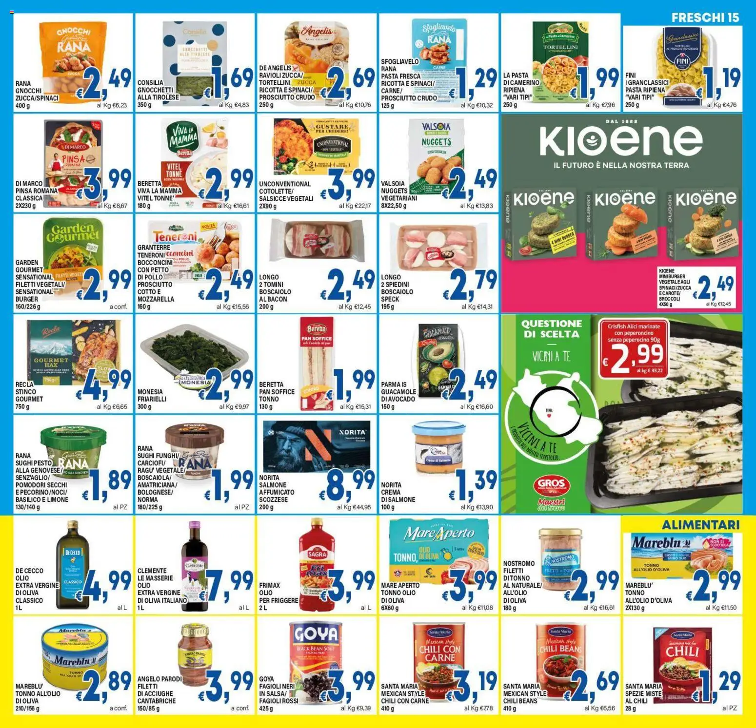 Volantino DEM del 16.01.2026 | Pagina: 15 | Prodotti: Mozzarella, Pomodori, Pasta, Terra