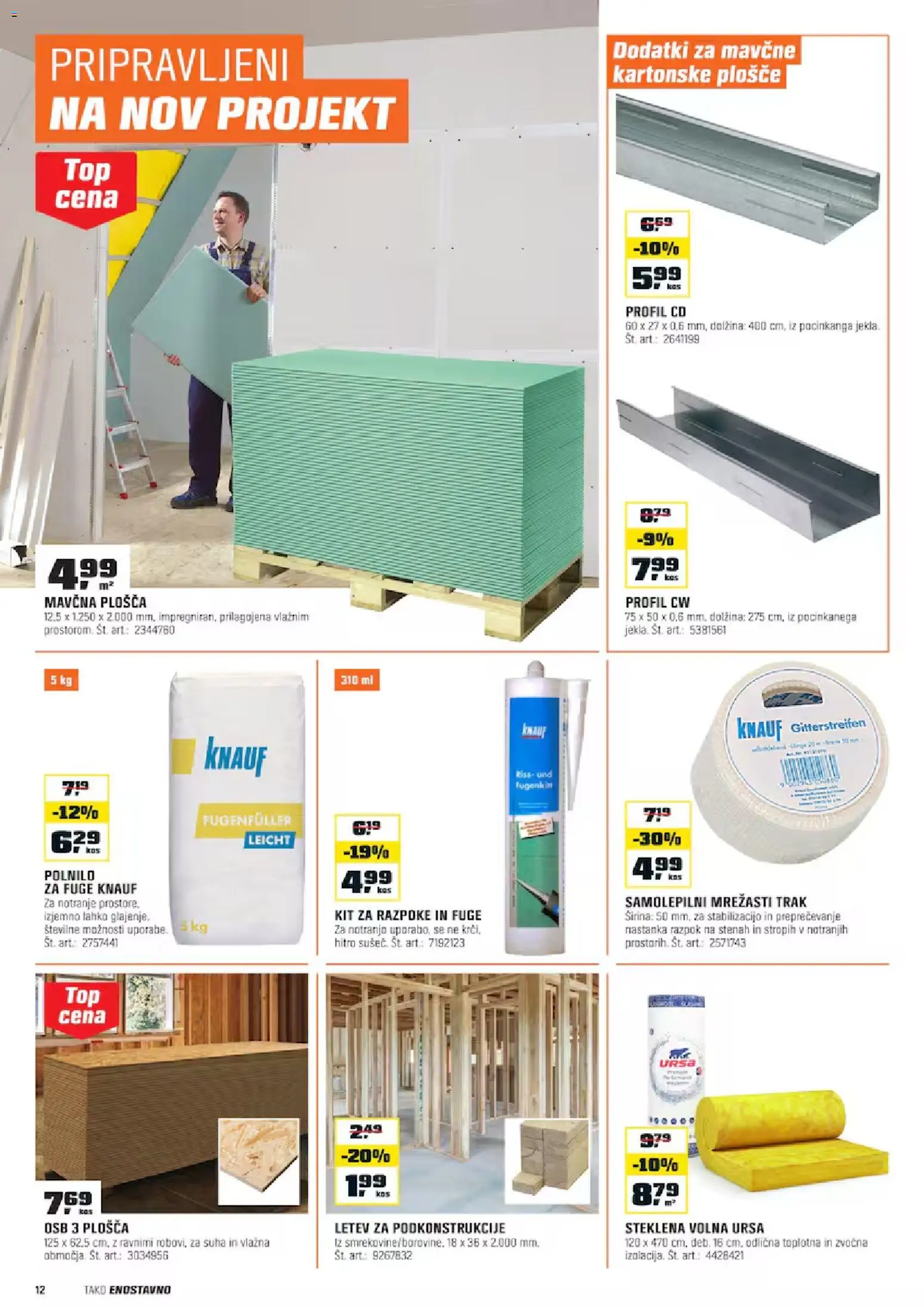 Novi OBI katalog ponudbe – veljaven od 03.02.2026 | Stran: 12