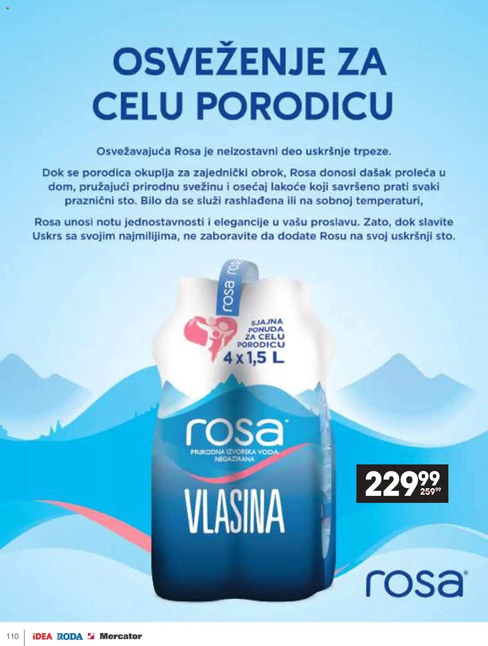 Idea katalog - važi od 09.04.2026 | Strana: 110 | Proizvode: Voda