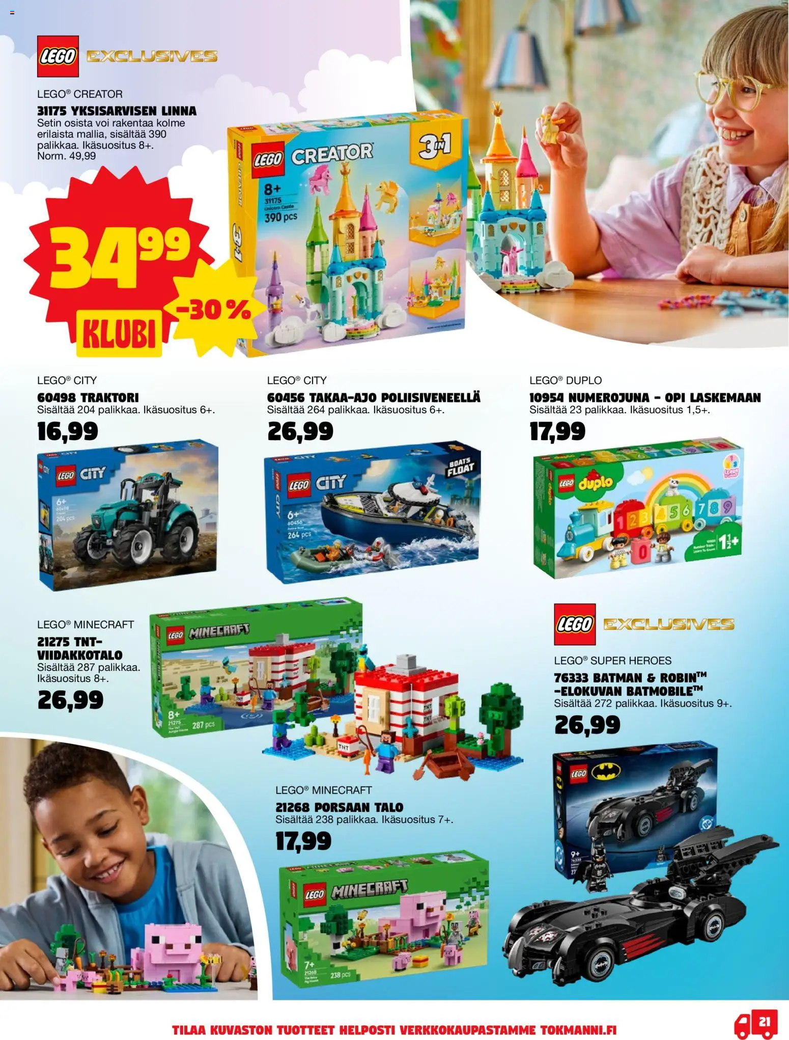 Tokmanni - Kesälelukuvasto 2026 – voimassa 27.04.2026 alkaen | Sivu: 21