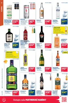Náhled letáku Makro leták - Maloobchod od 25.03.2026 | Strana: 12 | Produkty: Whiskey, Tonic, Dry gin, Legendario