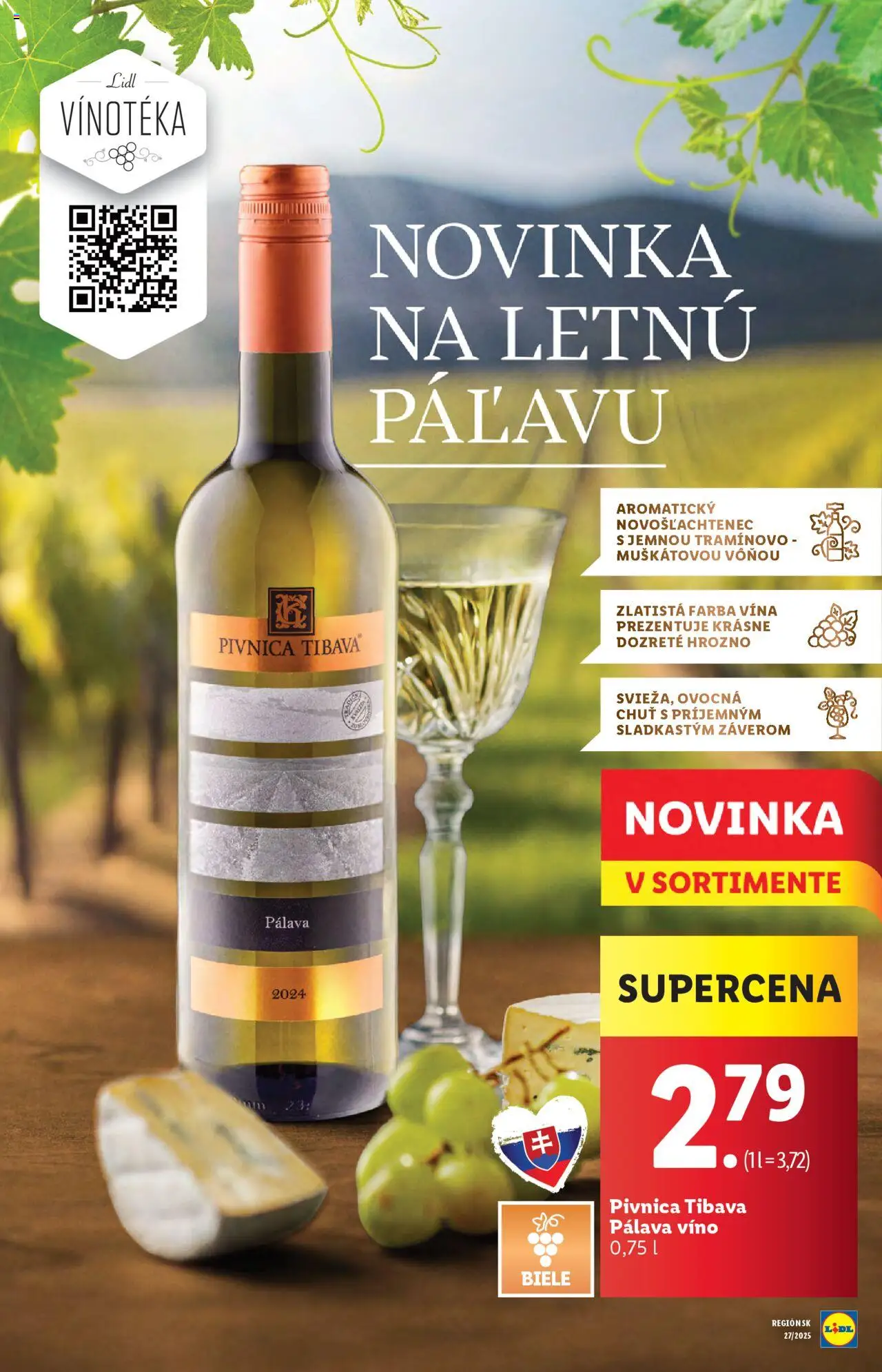Lidl leták │ platný od 30.06.2025 | Strana: 37 | Produkty: Víno, Vinotéka, Hrozno