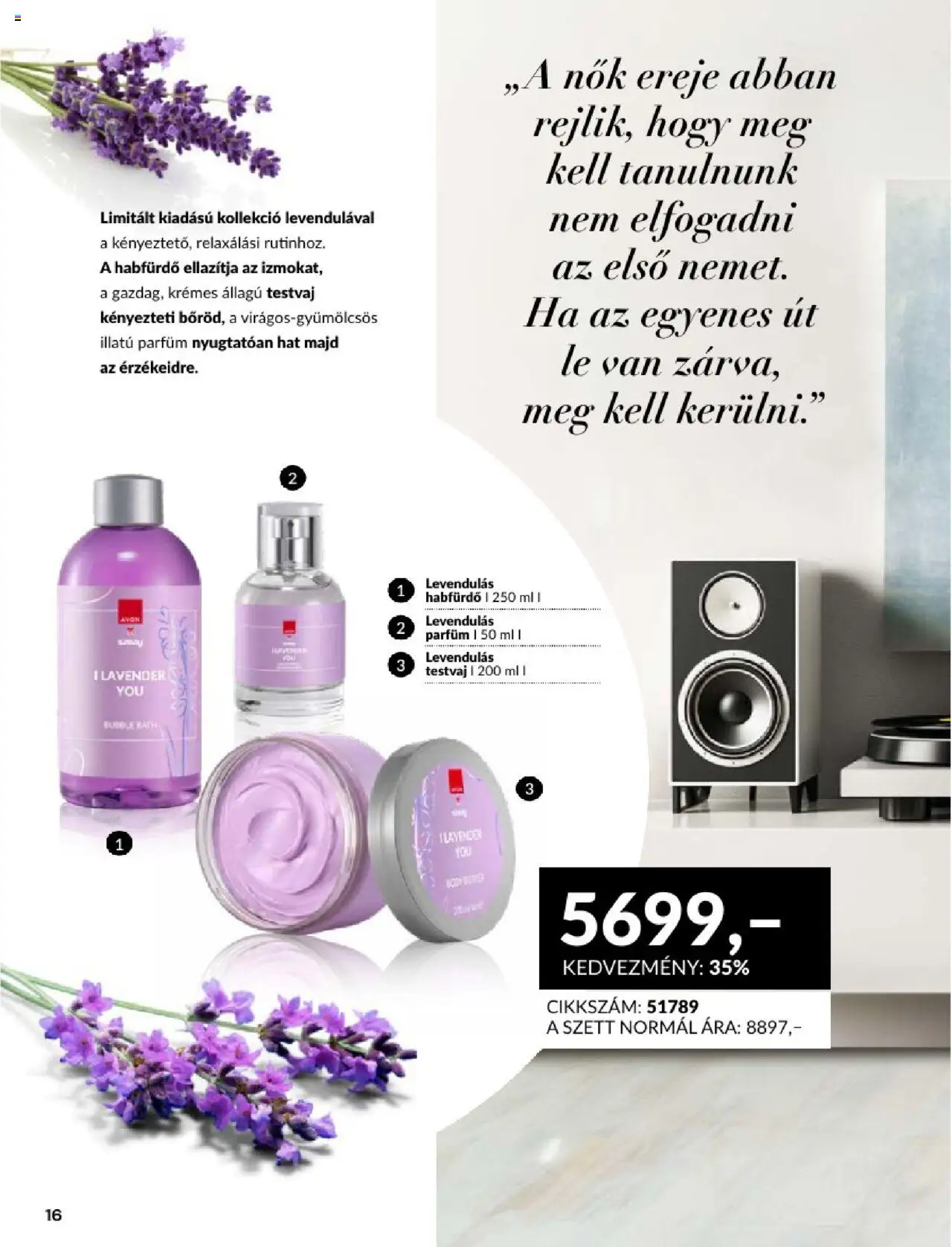 Avon akciós ujság - amely érvényes a következő dátumtól: 01.08.2025 | Oldal: 16