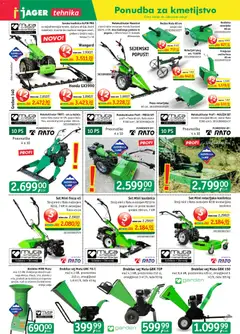 Jager katalog akcije – veljaven od 28.01.2026 | Stran: 11 | Izdelki: Nož, Teza, Kosilnica