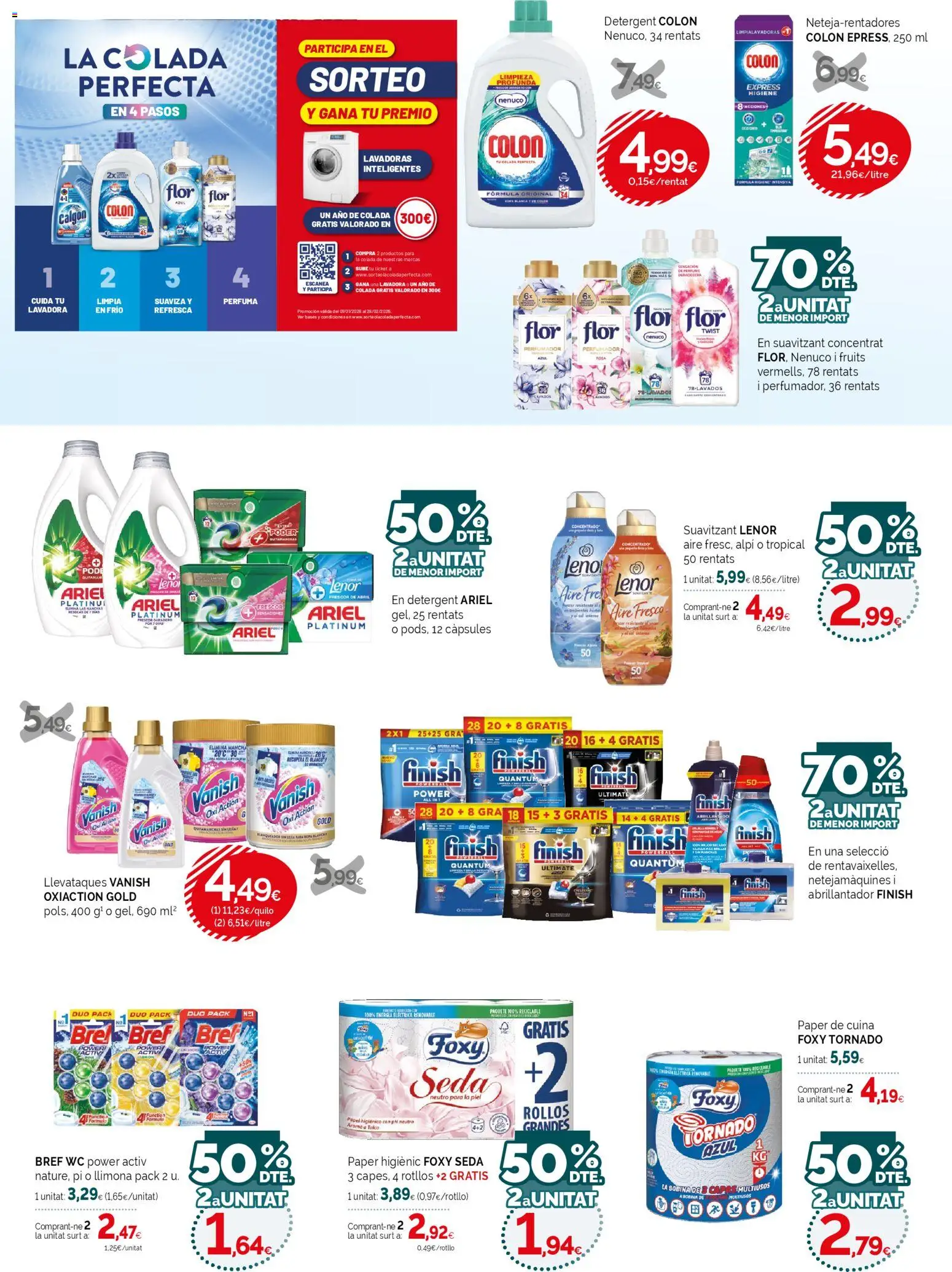 Condis - folleto life │ válido desde el 21.01.2026 | Página: 20 | Productos: Papel higienico, Lavadora