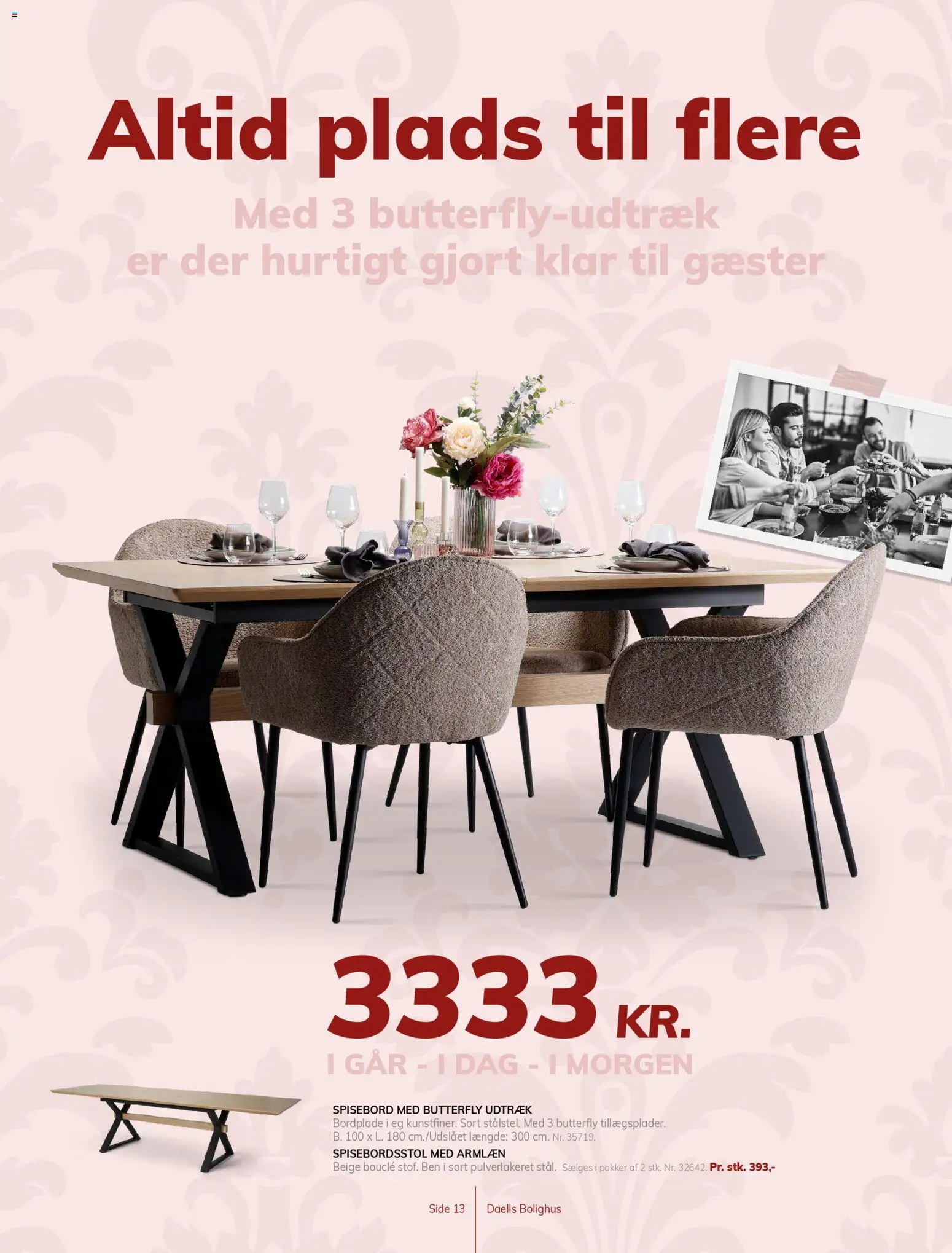 Daells Bolighus tilbudsavis – gyldig fra 15.04.2026 | Side: 13 | Produkter: Butterfly