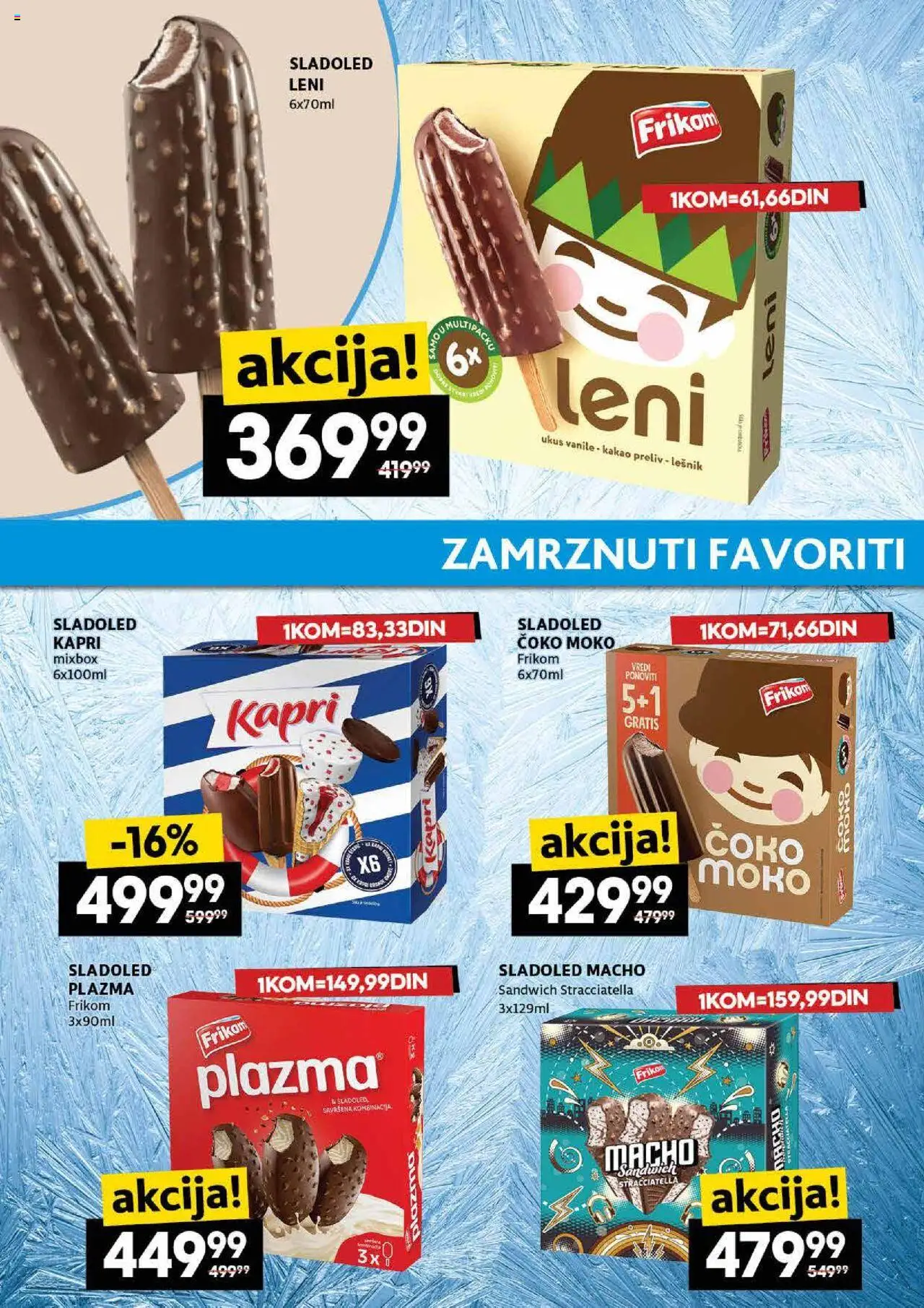Roda katalog - važi od 14.08.2025 | Strana: 26 | Proizvode: Sladoled, Plazma, Lešnik