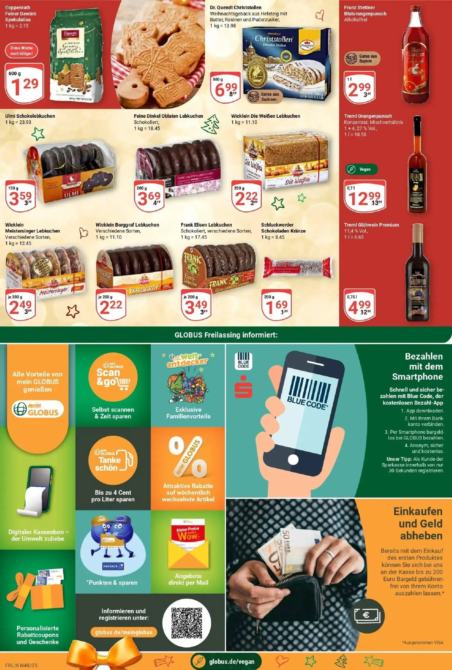 Globus prospekt Freilassing	 – gültig ab 23.11.2025 | Seite: 15 | Produkte: Rosinen, Smartphone