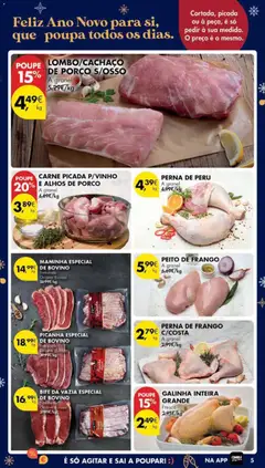 Pré-visualização CARNE PICADA P/VINHO E ALHOS DE PORCO, Carne picada para vinho e alhos de porco, a granel. válido de 27.12.2025 | Página: 5