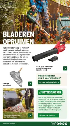 GAMMA - Tuin Magazine Najaar - Voorbeeld van een folder van GAMMA, geldig van 01.01.2025 | Pagina: 6 | Producten: Hark