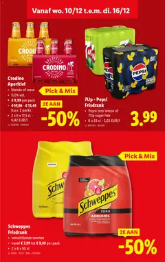 7Up - Pepsi Frisdrank, Pepsi zero lemon of 7Up sugar free, 6 x 33 cl - Voorbeeld van een folder van Lidl, geldig van 10.12.2025 | Pagina: 26