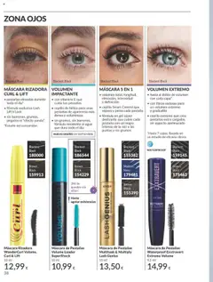 Catálogo AVON campaña 8 │ válido desde el 01.08.2025 | Página: 38 | Productos: Cepillo, Máscara, Té, Máscara de pestañas