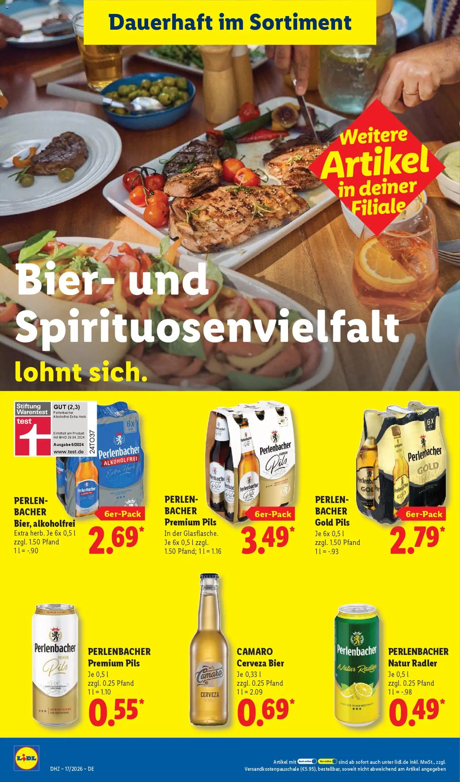 Lidl Prospekt – gültig ab 20.04.2026 | Seite: 30 | Produkte: Bier, Pils, Radler