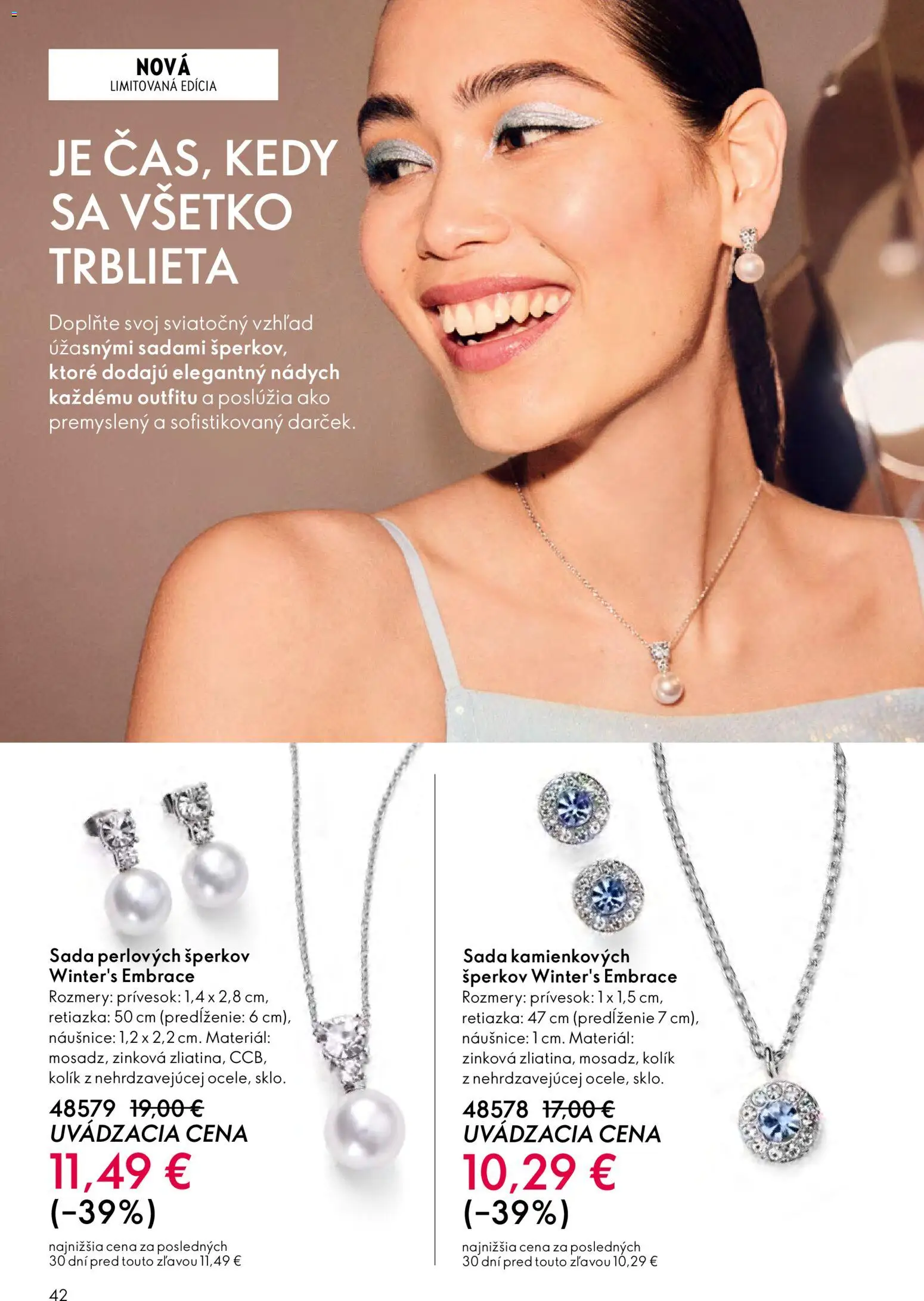 Nové Oriflame akcie – leták je platný od 24.12.2025 | Strana: 42